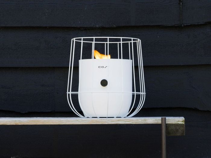Cosi Fires Cosiscoop Basket gaslantaarn - White