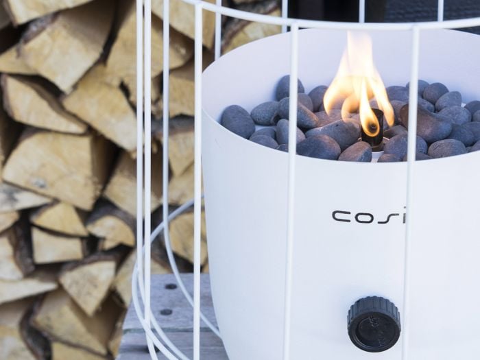 Cosi Fires Cosiscoop Basket gaslantaarn - White