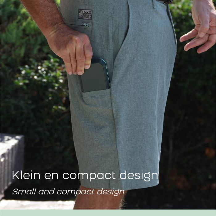Slim Mint Wallet Deluxe  Leren Pasjeshouder Portemonnee