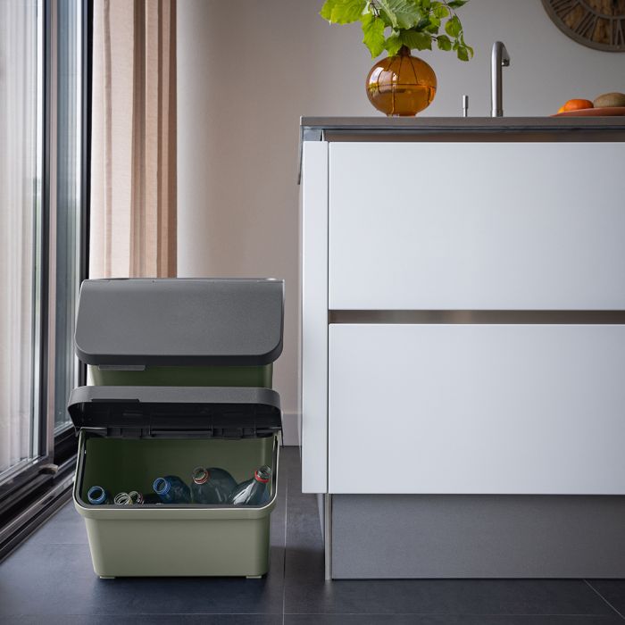 Sunware Sigma home 45 liter sorteer unit - Green