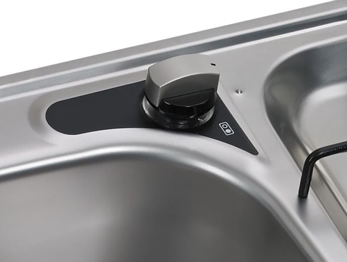 Dometic HS 2460L kook-spoelcombinatie