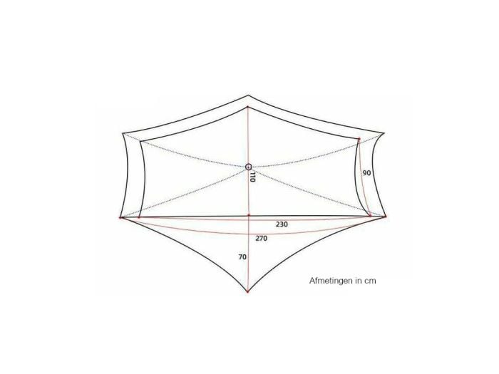 3F UL GEAR PRO 4 seizoenen 1-persoons tent - Green
