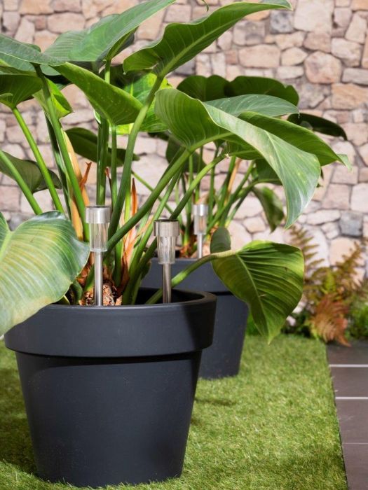 Luxform Siena set van 8 solar buitenlampen