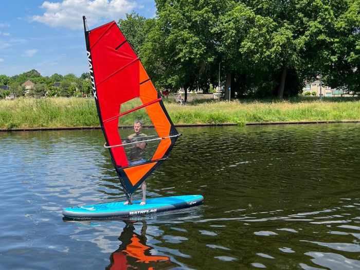 Watrflag Windsurf kids zeil 2.5 m2 SET