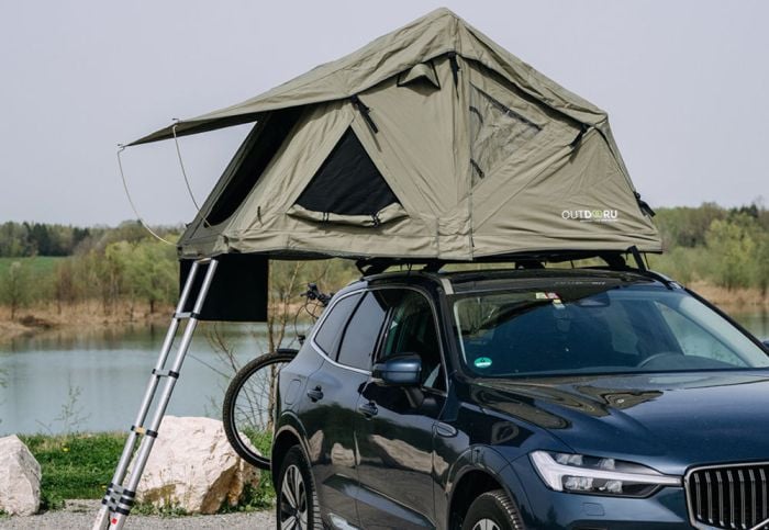 OutdoorU Compact 2 personen Daktent - Kaki