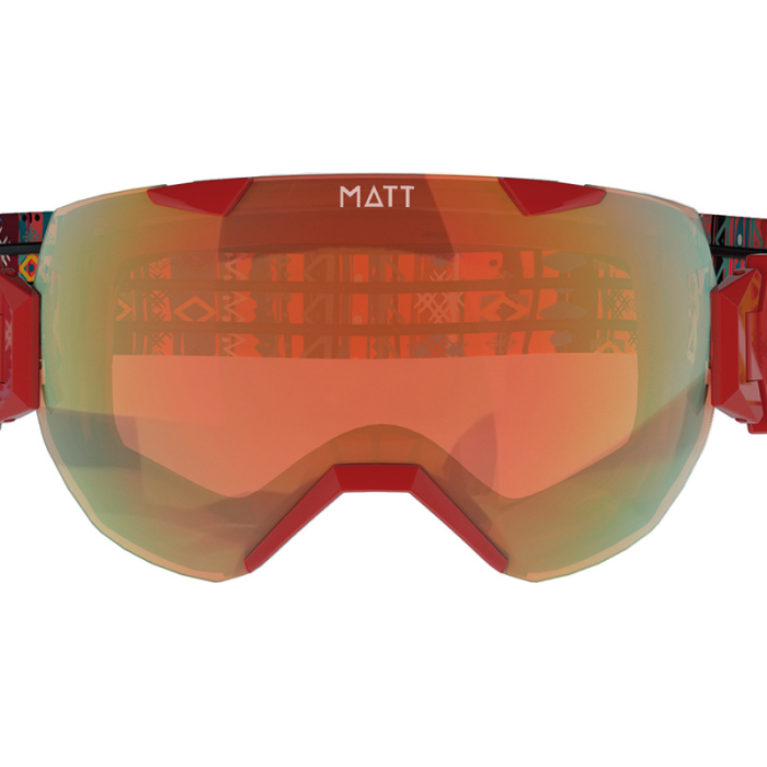 MATT Synchro Tribands rode skibril