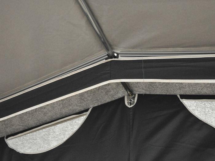 Obelink TC voortentluifel maat 4 (150 - 160 cm) antraciet