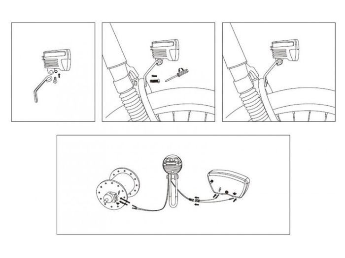 Lynx Dynamo Sensor koplamp