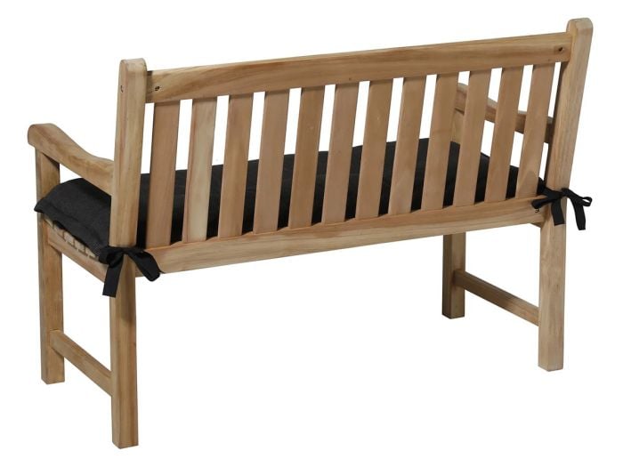 Madison Rib black 120 x 48 x 7 bankkussen