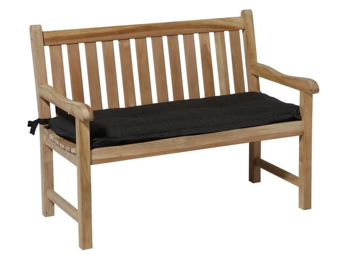 Madison Rib black 120 x 48 x 7 bankkussen