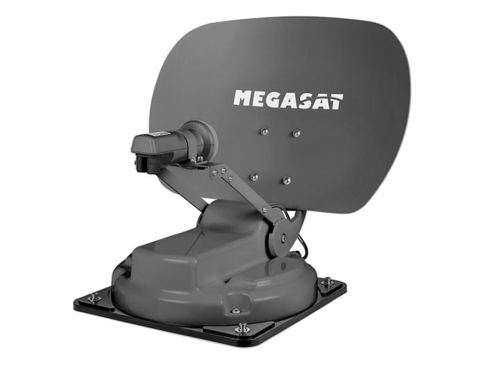 vacht Evolueren component Megasat Caravanman Compact 3 grijze Single automatische schotel