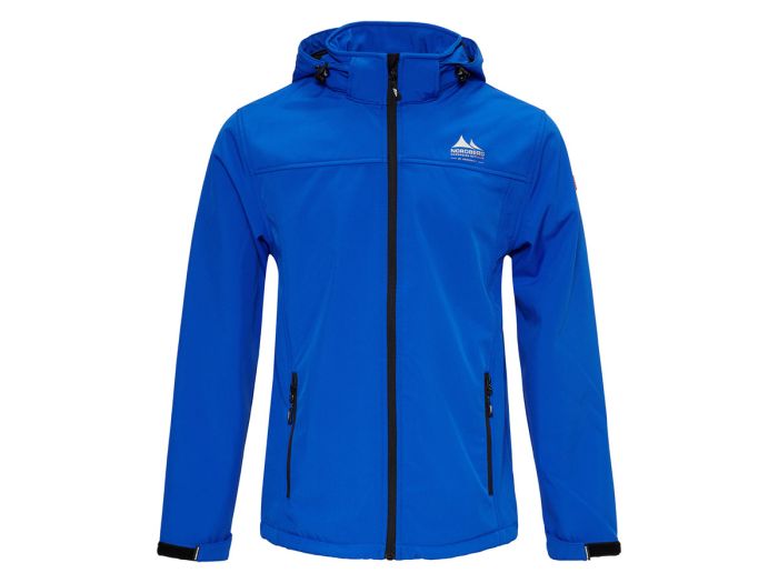 Nordberg Eldgrim Royal Blue heren softshell jas