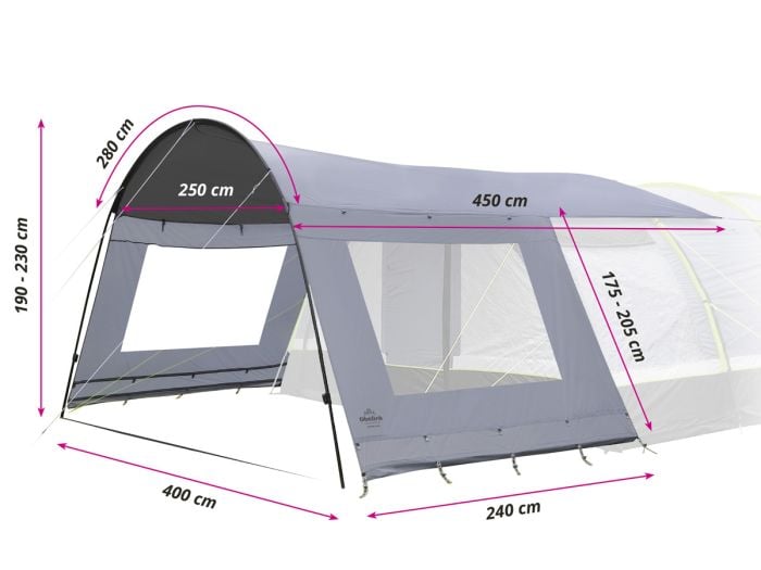 Obelink Soleil Plus Window CoolDark tentluifel