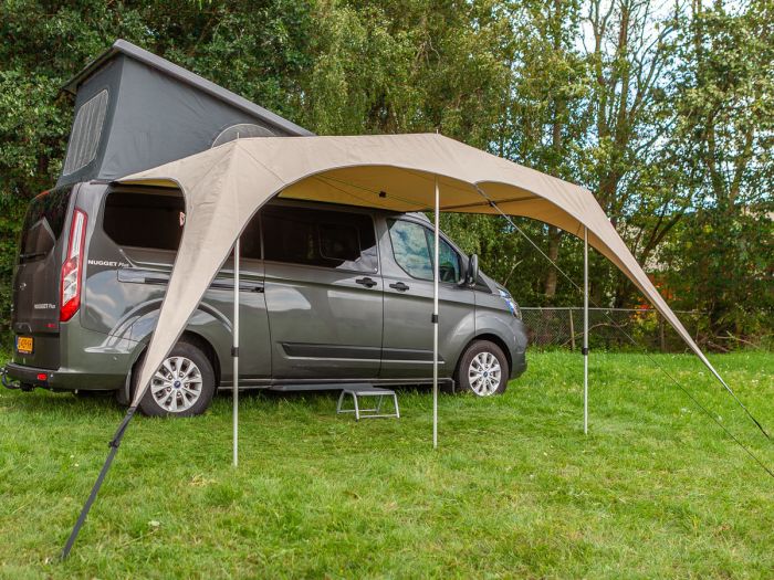 Campooz Travelling caravanluifel 260 cm - grijs
