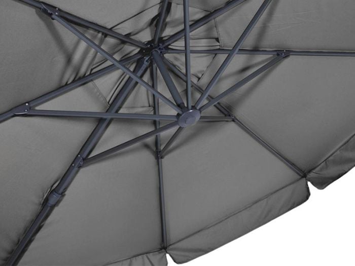 Outdoor Feelings Sylvia 350 cm parasol - Antraciet