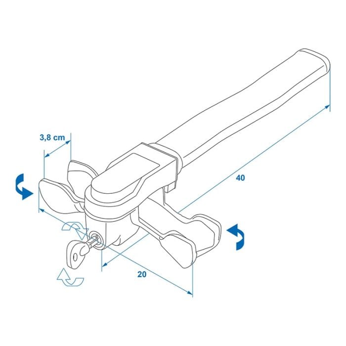 ProPlus stuurslot