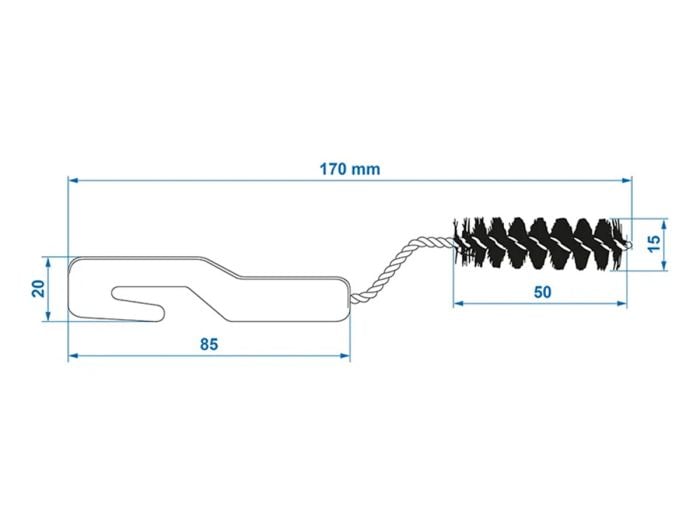 ProPlus Tentrailborstel