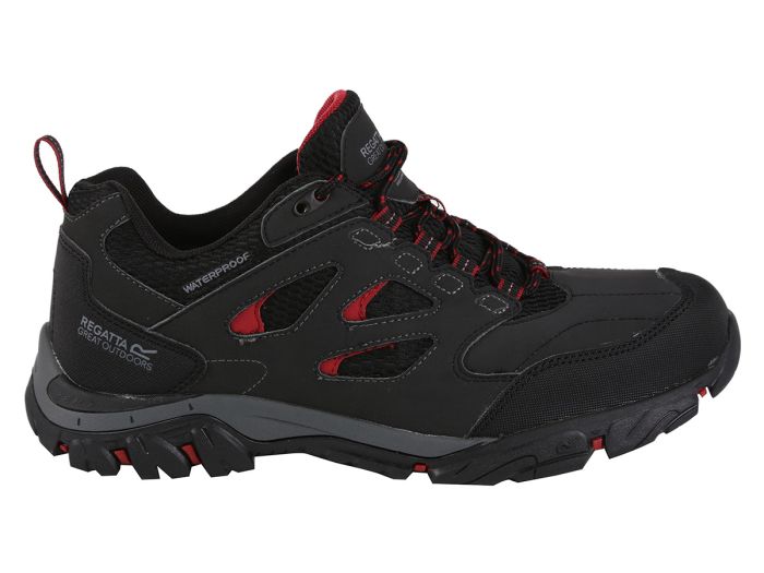 Regatta Holcombe IEP Low Ash Rio Red heren wandelschoenen