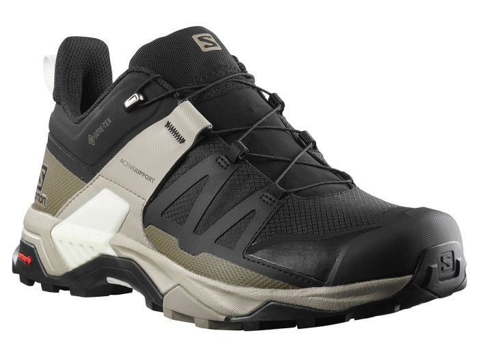 Gedetailleerd Onbemand Inpakken Salomon X Ultra 4 GTX Black Vintage Khaki heren wandelschoenen