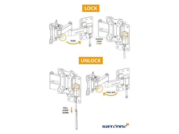 Satenne EM-1000 TV beugel