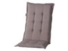 Madison Panama Taupe lage rug kussen