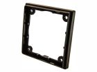 1 vaks stopcontact afstandsraam - black
