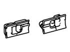 Thule Omnistor set vastzetknoppen Tension Arms 8000/9200