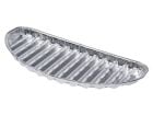 BBQ 32 x 19 x 1,8 cm half ronde aluminium grillschaal - 4 stuks