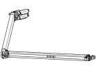 Thule Omnistor knikarm rechts 6300 300 - 500