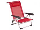 Bo-Camp Saint-Tropez Red strandstoel