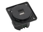 Berker integro USB A/C inbouwdoos - anthracite
