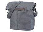 Basil City Shopper fietstas - Grey Melee