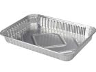 BBQ 32 x 23 x 4 cm aluminium bereidingsbak - 4 stuks