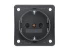 Berker integro 1V RA AB contactdoos - anthracite