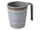 Bo-Camp Halo L set van 4 melamine mokken - Grey