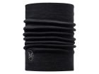 Buff HW Merino Wool Solid Black sjaal