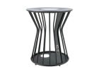 Cosi Fires Cosilumia Ø 52 cm verlichte loungetafel - Black