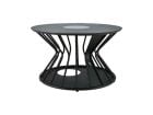 Cosi Fires Cosilumia Ø 70 cm verlichte loungetafel - Black