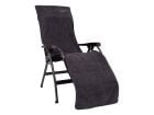 Crespo maat L badstof relax stoelhoes - Grey