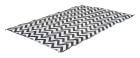 Bo-Camp Wave 200 x 180 cm zwart witte chill mat