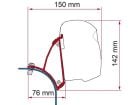 Fiamma F43 adapter VW T5/T6 Transporter Multivan lift roof