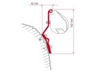 Fiamma F35 adapter VW T4 - VW T4 Lift Roof