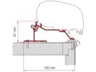 Fiamma F80/F65 adapter Caravan Roof 450 cm