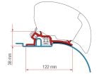 Fiamma F80/F65 adapter Ducato H2 94-06 Low Profile