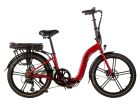 Lacros Ambling A400XL rood 17,5Ah elektrische vouwfiets