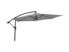 Lesli Living Gemini 300 cm zweefparasol - Grey
