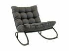 Lesli Living Zenzi schommelstoel - Black
