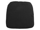 Madison Rib black wicker universeel zitkussen