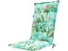 Madison Mauel pastel blue hoge rug tuinkussen