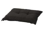 Madison Rib Black hocker kussen